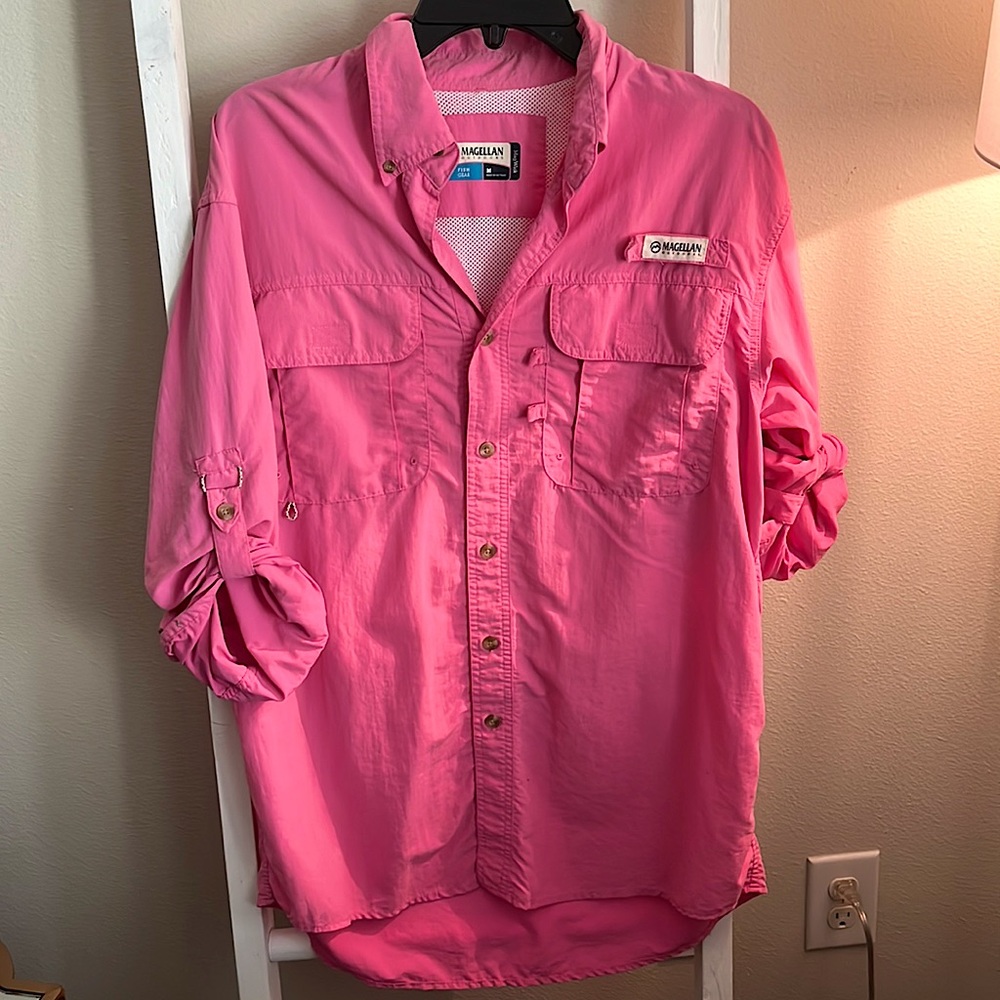 Pink Magellan outdoor wear, size medium